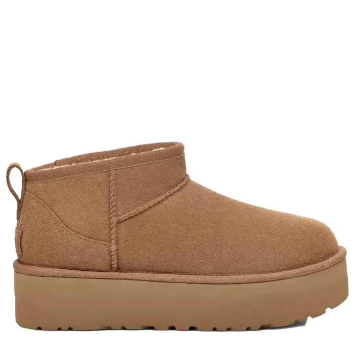 UGG Platform+Dipper Classic Ultra Mini Platform Chestnut 5