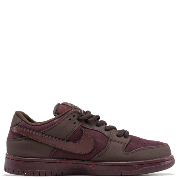 Nike Sb Dunk Low City Of Love Burgundy Crush Original Box +