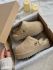 UGG Lanah Clog Black Platform Brown Beige