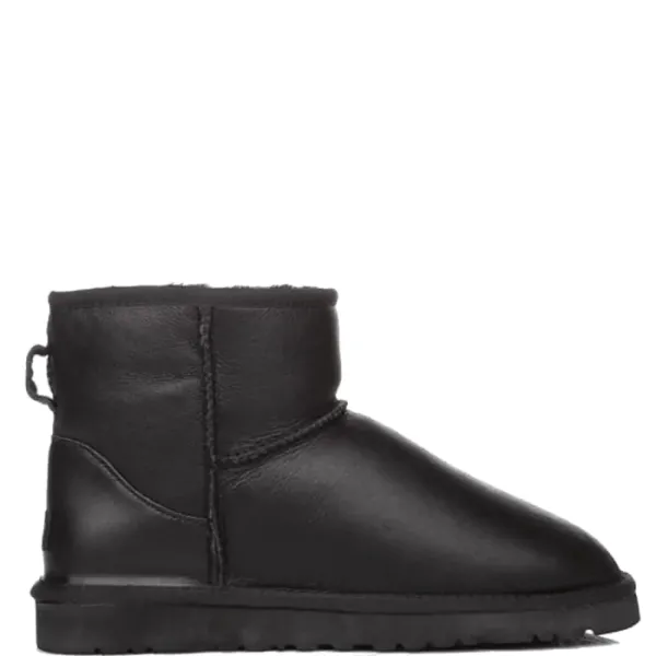 UGG Mini Classic Leather Black