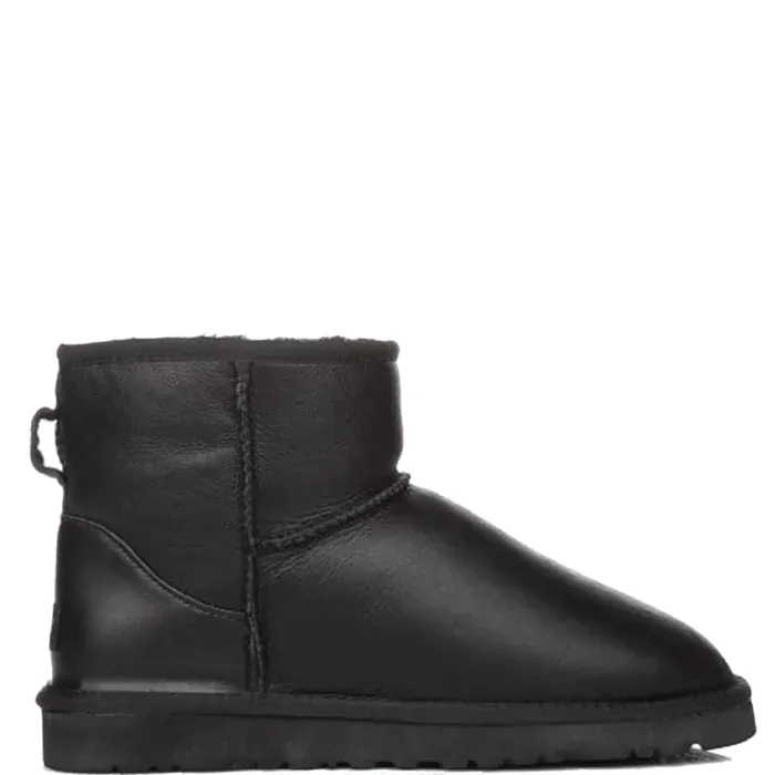 UGG Mini Classic Leather Black