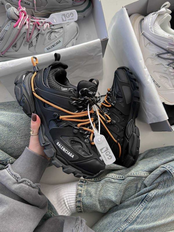 Balenciaga Track Trail Laces Wmns Black/Pink