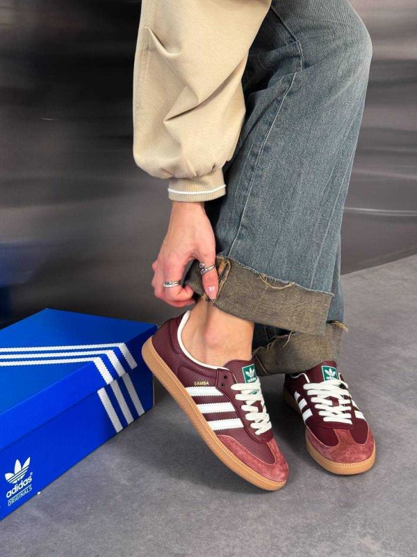 Adidas Samba Og Fox Bordo