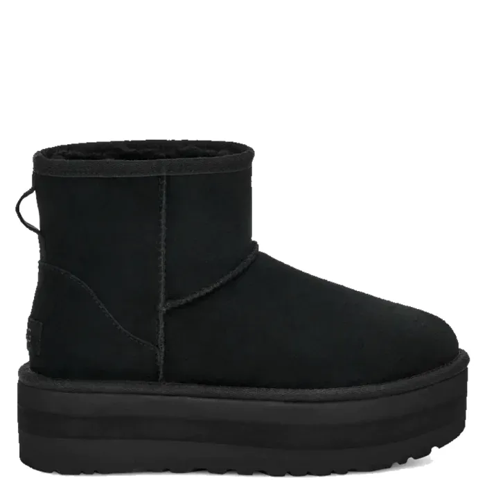 UGG Platform+Dipper Classic Mini Platform Black 5