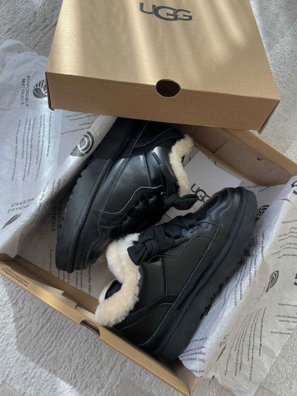 UGG Lowmel Sneaker Leather Black
