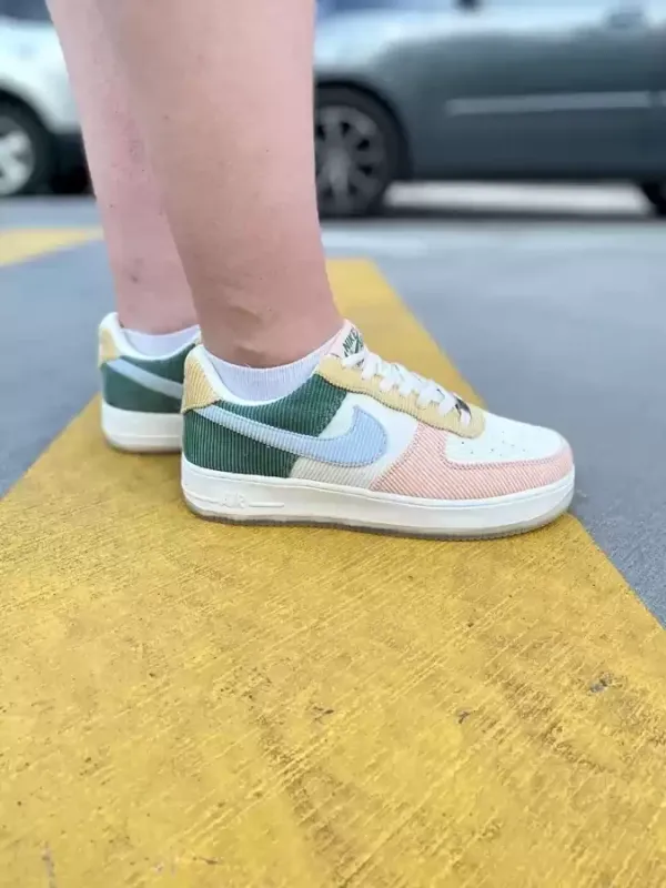 Nike Air Force Velvet Multicolor